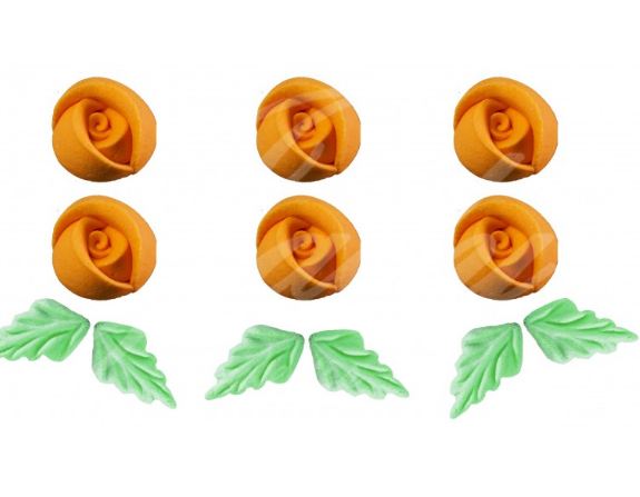 Confeitos Rosas Artesanais P Laranja