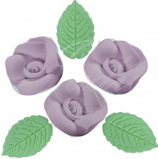 Confeitos Jady Rosas Artesanais G Rosa Antigo