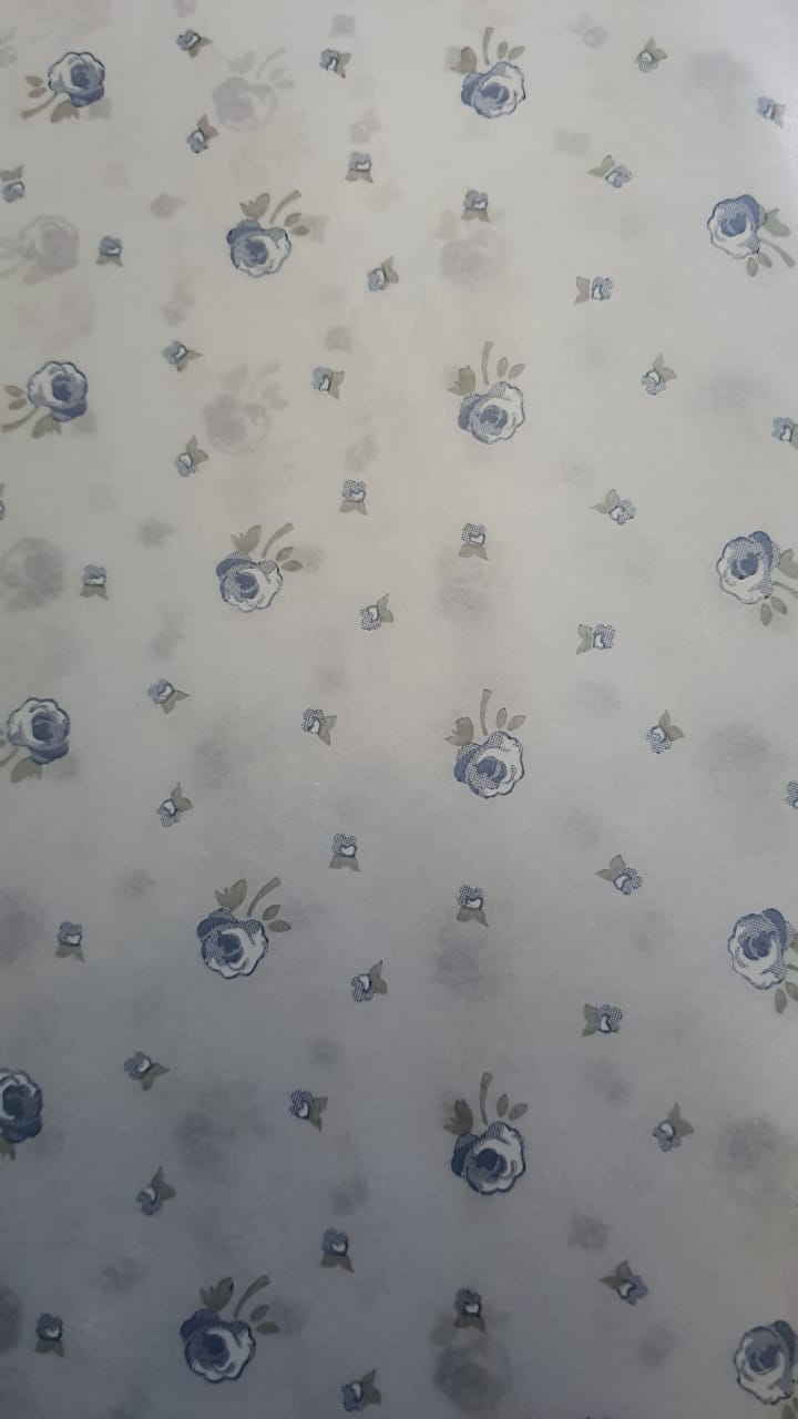 Papel Seda 50x70 Mini Flor Lils 100 Unidades