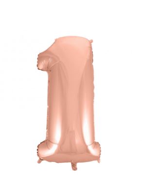 Balo Number 16 Polegadas Rose Gold 1 / Plasteng
