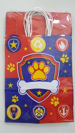 Sacola Papel Patrulha Canina 18x09x22cm 10 unidades