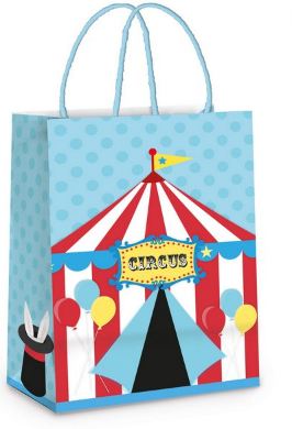 Sacola Papel 21,5x15x8 Circus 10 Unidades