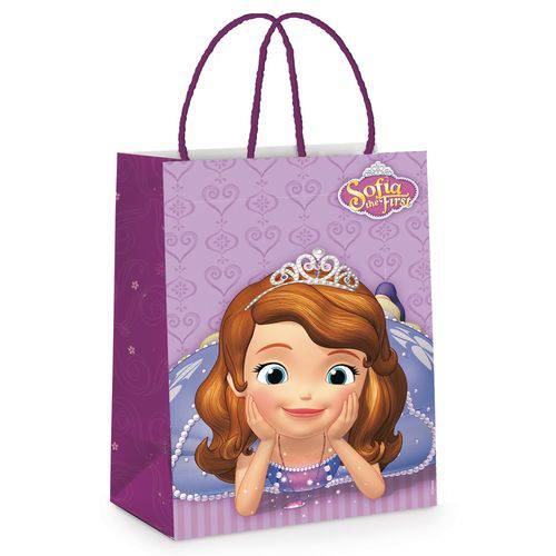 Sacola Papel Princesinha Sofia