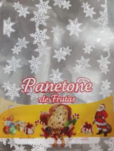 Saco Plstico Para Panetone 100g 100 Unidades