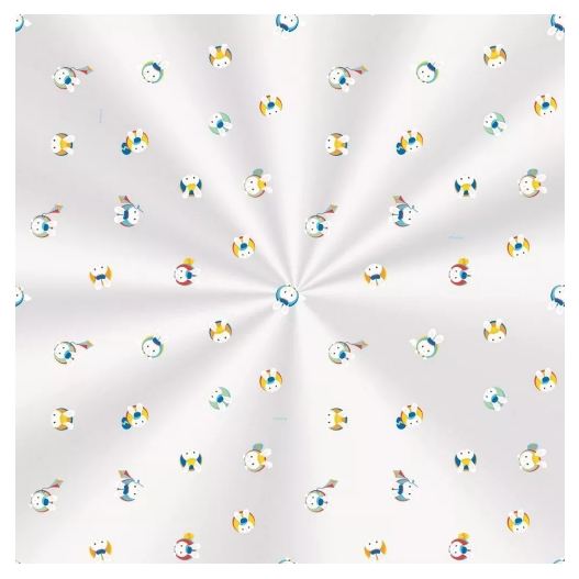 Saco Poli 15 x 22 cm Os 3 Coelhinhos 100 Unidades