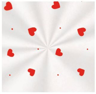 Saco Poli 20x29 Love Vermelho 100 unidades
