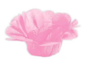 Forminha Sweet B Seda Rosa Claro 24 Unidades