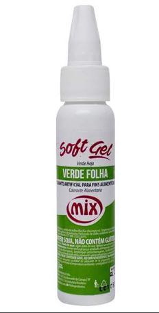 Corante Softgel 150g Mix Verde Folha Unidade