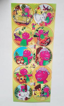 Adesivo Barney 03 Cartelas