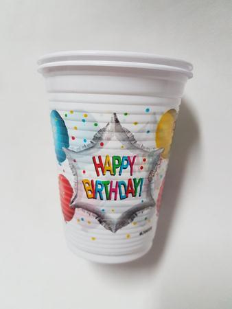 Copo Happy Birthday 10 Unidades
