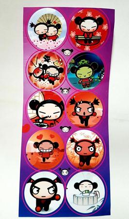 Adesivo Pucca 30 Unidades
