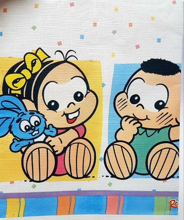 Toalha Papel Turma Da Mnica Baby Unidade