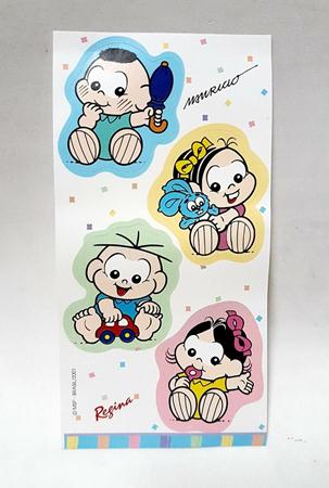 Adesivo Turma Da Mnica Baby 16 Unidades