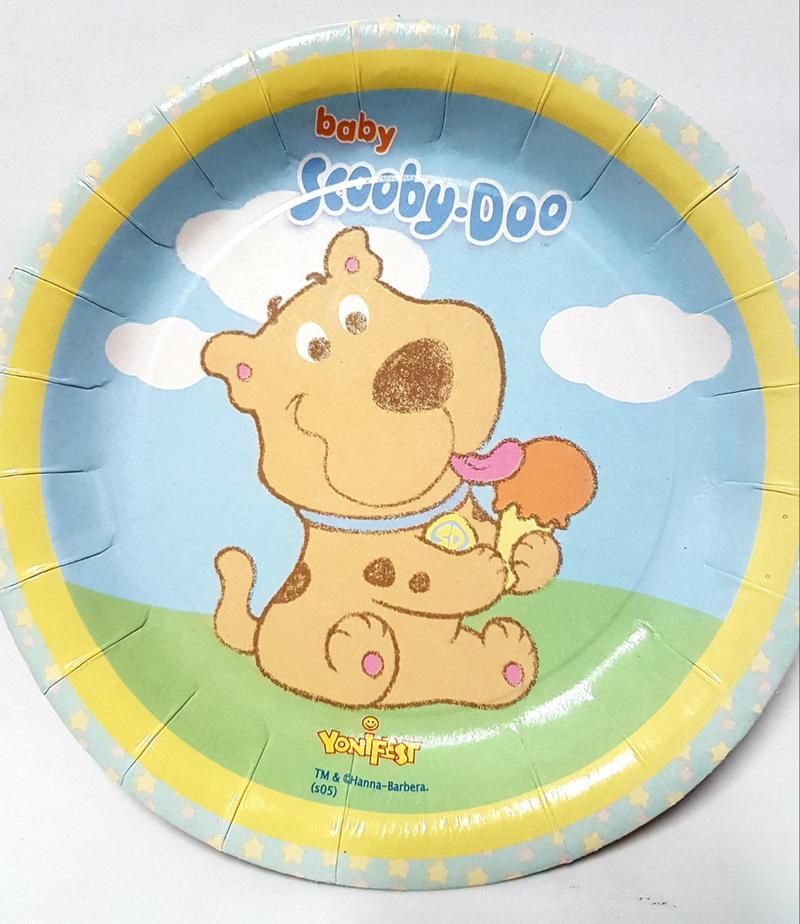 Prato Scooby-Doo Baby 10 Unidades
