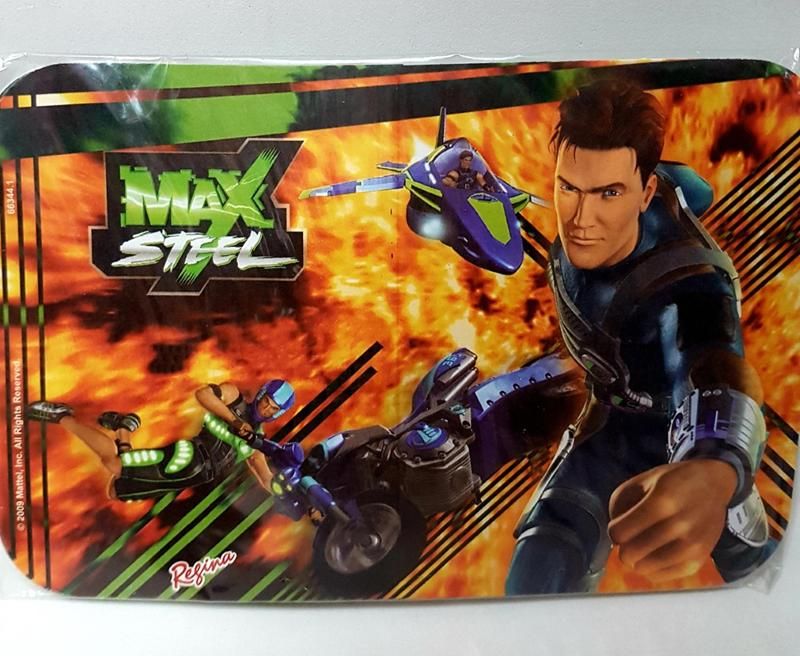 Convite Max Steel 08 Unidades