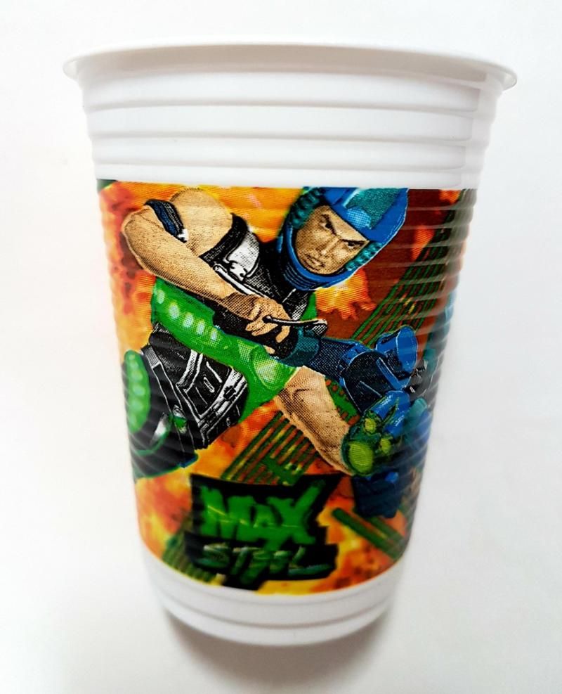Copo Max Steel 08 Unidades