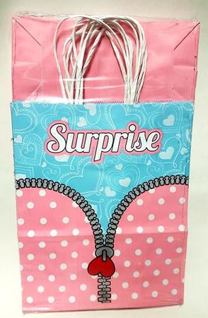 Sacola Papel 18x09x22cm LOL Surprise 10 unidades