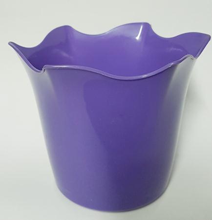 Cachepot Ondulado Pequeno Roxo