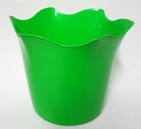 Cachepot Ondulado Pequeno Verde