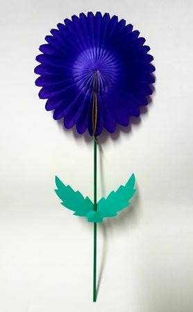 Enfeite Margarida Flor Roxo