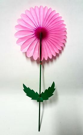 Enfeite Margarida Flor Rosa Pink