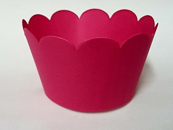 Saia Para Cupcake Cores Pink 12 Unidades