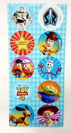 Adesivo Toy Story 4 30 Unidades