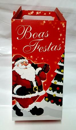Caixa Variedades Boas Festas Papai Noel 10 Unidades