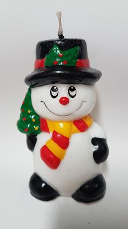 Vela Boneco Neve rvore Unidade