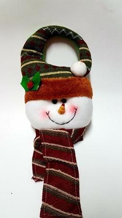 Enfeite Porta Noel Neve Unidade