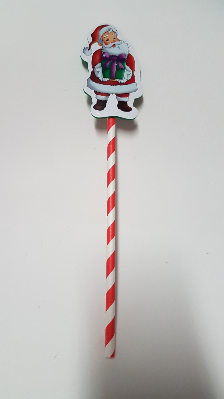 Pick Natal Papai Noel 10 Unidades