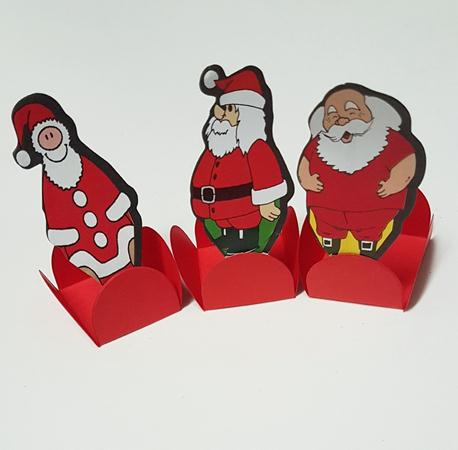 Forminhas Para Doce Natal Sortidos 12 Unidades