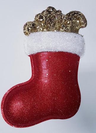 Enfeite Bota Glitter Unidade