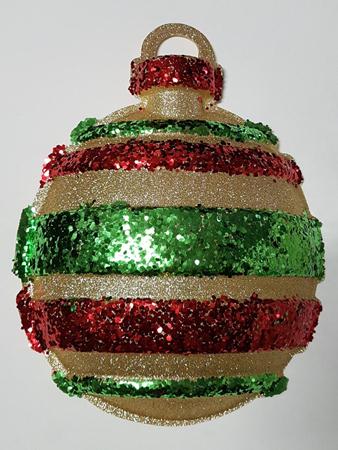 Enfeite Bola Big Natalina 38x29cm Unidade