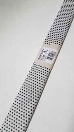Crepom Parafinado Decorado Branco Po Preto