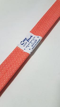 Crepom Parafinado Decorado Laranja Po Branca