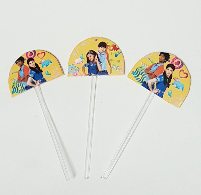 Pick Para Cupcakes/Doces Chiquititas 10 Unidades