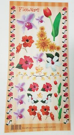 Aplique Decoupage Flowers