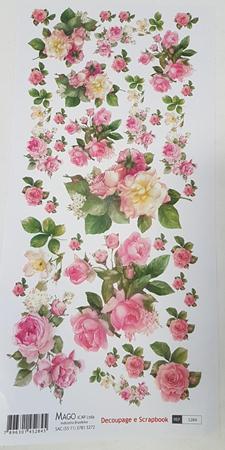 Aplique Decoupage Flores Diversas 1