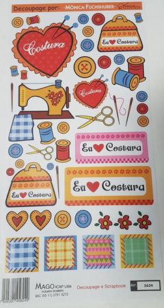Aplique Decoupage Mnica Fuchshuber Costura