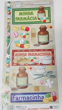 Aplique Decoupage Minha Farmcia