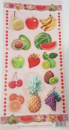 Aplique Decoupage Frutas