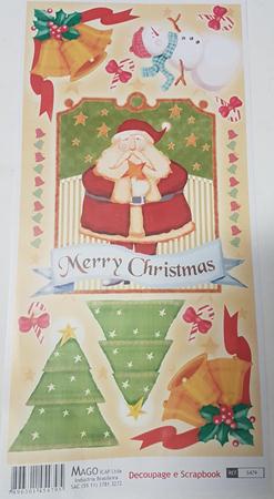 Aplique Decoupage Natal Unidade
