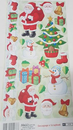 Aplique Decoupage Natal Unidade