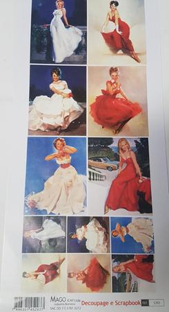 Aplique Decoupage Mulheres