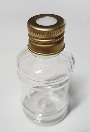 Frasco Pet Acqua 50ml Tampa Furo Ouro 10 Unidades