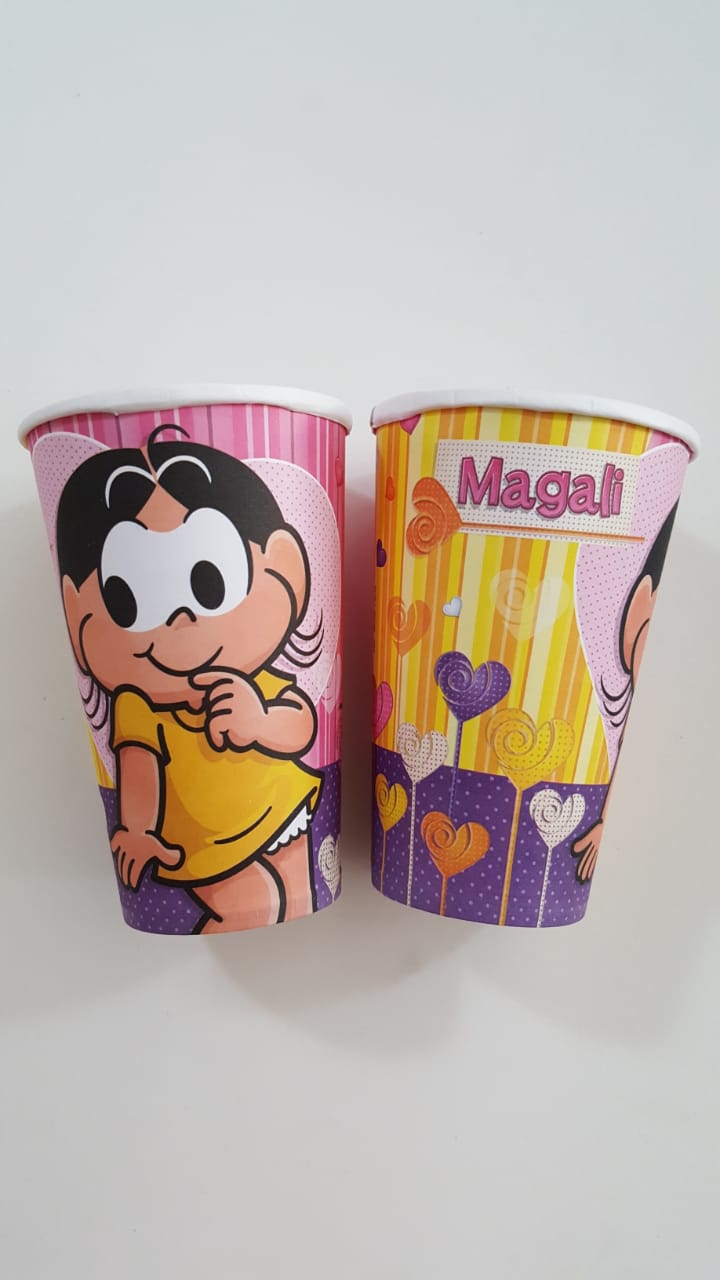Copo de Papel Magali 200ml 08 Unidades