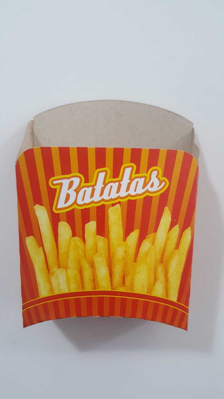Caixa Para Batata Palito 100 Unidades