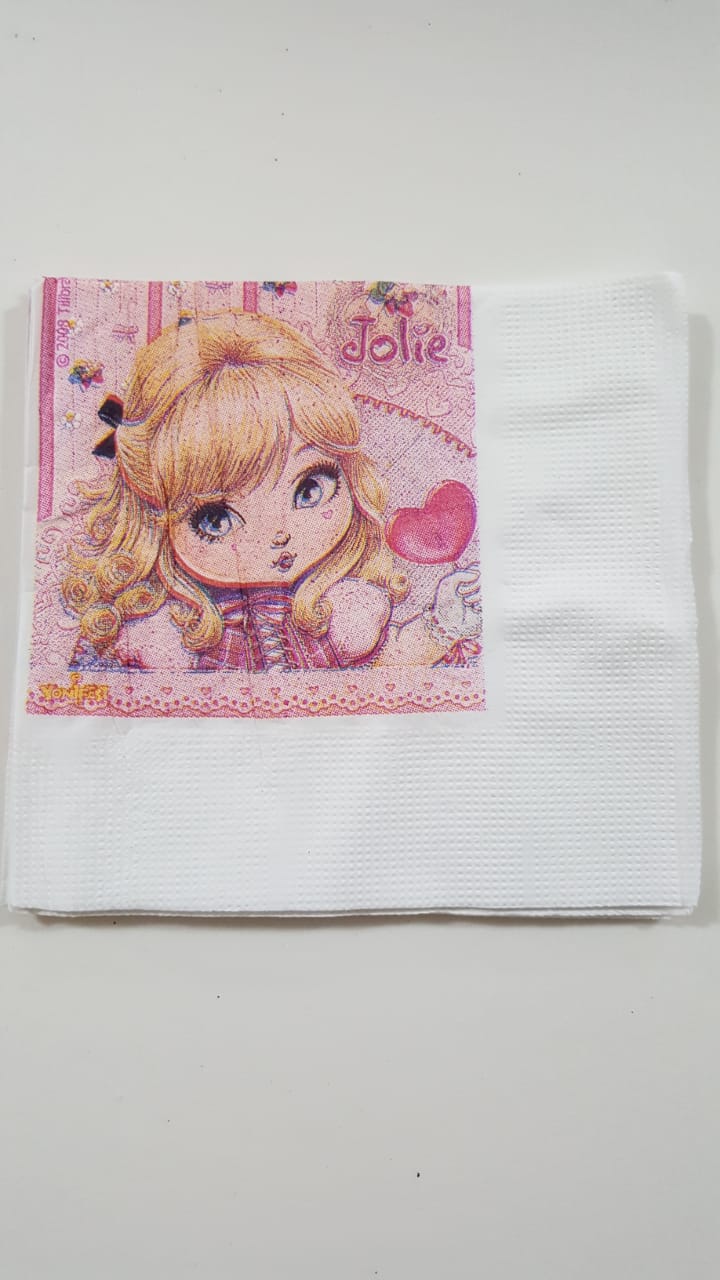 Guardanapo Jolie 25x25xm 16 Unidades