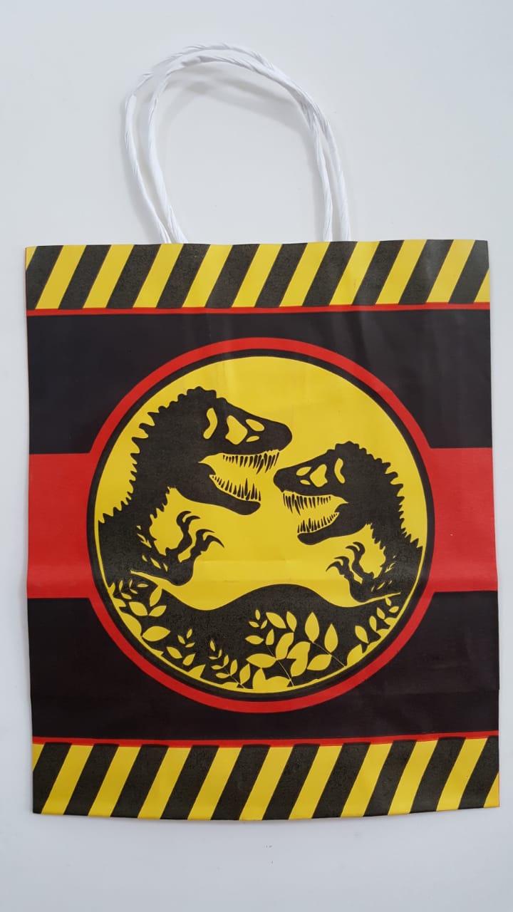 Sacola Papel Dino 10 Unidades